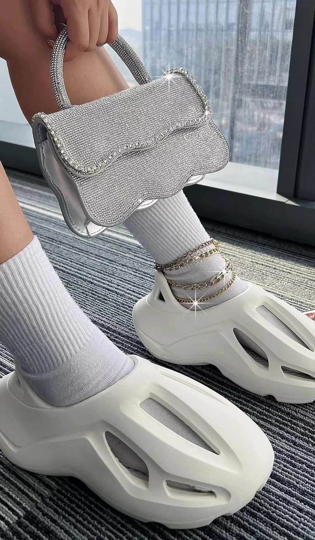Vrouwen Sport Sandalen 2022 Designer Sandalen Mannen Luxe Eva Injectie Schoenen Slip-On Beige Klompen Paar Slippers Yeezy slippers