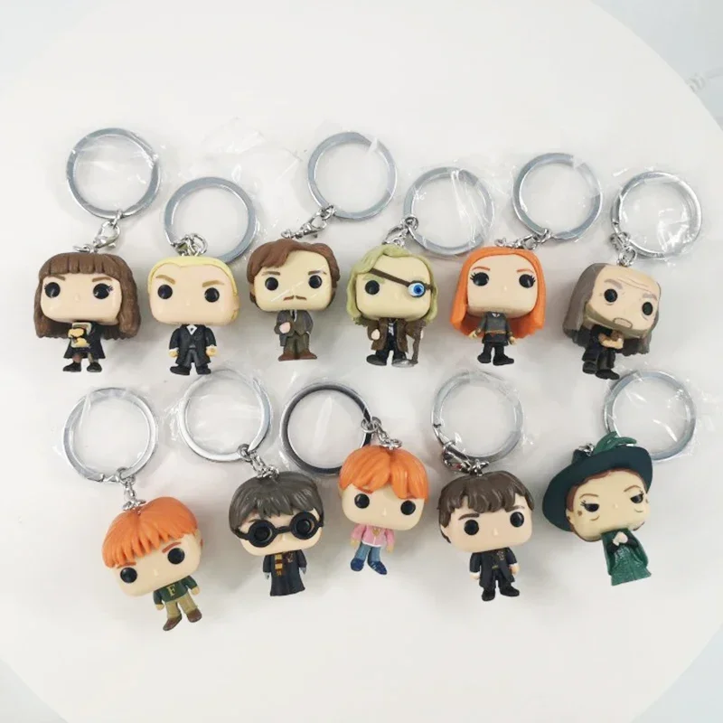 thumbnail image 4 of Llavero Funko POP de Hermione, Ginny, Ron, Hedwig, Snape, Fawkes, Dementor, Luna Lovegood, llavero de vinilo, figura de juguete, 4 of 5