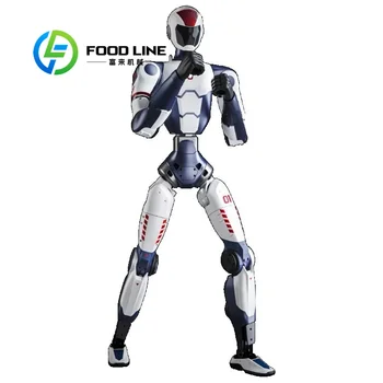 Robot umanoide per data center che ispeziona regolarmente lo stato degli server e rimuove la polvere sospesa per sale macchine non presidiate da operatori.