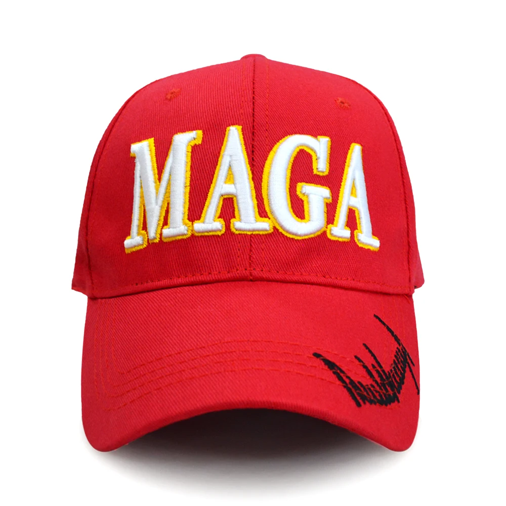 New MAGA Letter Embroidery Baseball Cap Unisex Outdoor Sports Peaked Cap Sun Hat 5