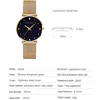 HANNAH MARTIN Brand Fashion Women Watch Luxury Rhinestone Starry Sky Dial Ladies Waterproof Stainless Steel Strap Couple Watch 5