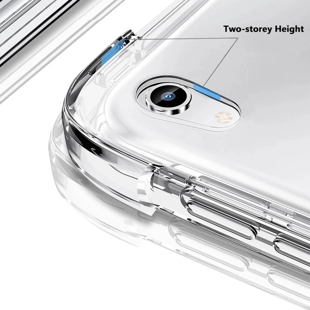 Crystal-Clear Silicone Soft Tablet Protective Cover