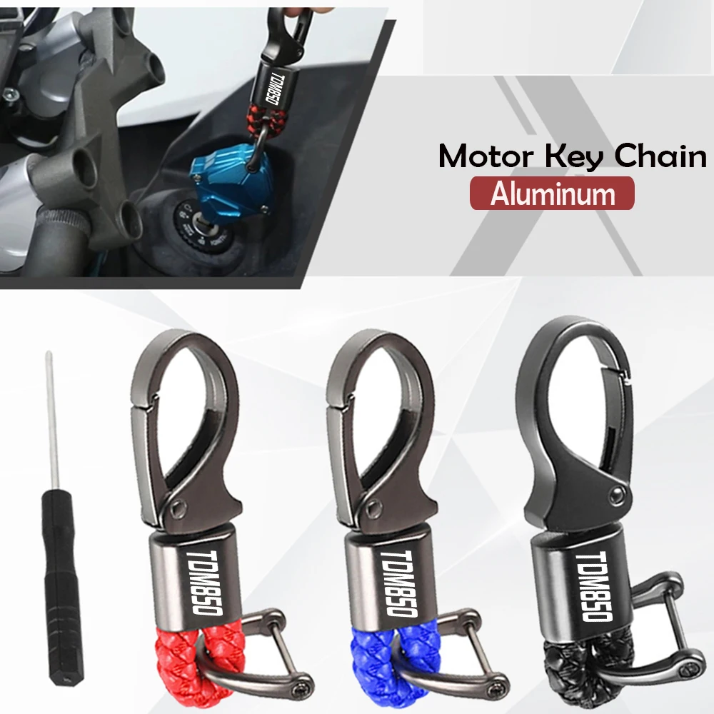 

Для Yamaha TDM 850 4tx 900 TDM850 TDM900 2012 2013 2014 2015 мотоциклетный кожаный брелок шнур ручной работы тканый брелок аксессуары