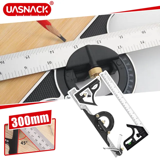 3 In 1 Square Angle Ruler Set: A Must-Have for Woodworking Enthusiasts