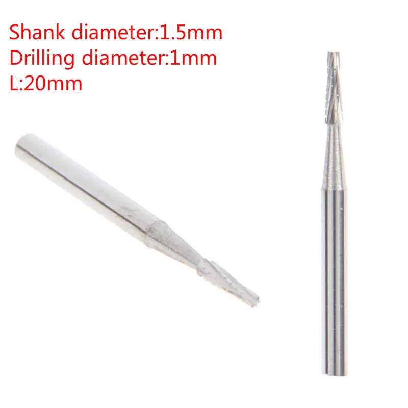 hot sale 1PCS Automobile Windshield Repair Tool 1mm DIY Car Glass Tapered Carbide Drill Bit Tools