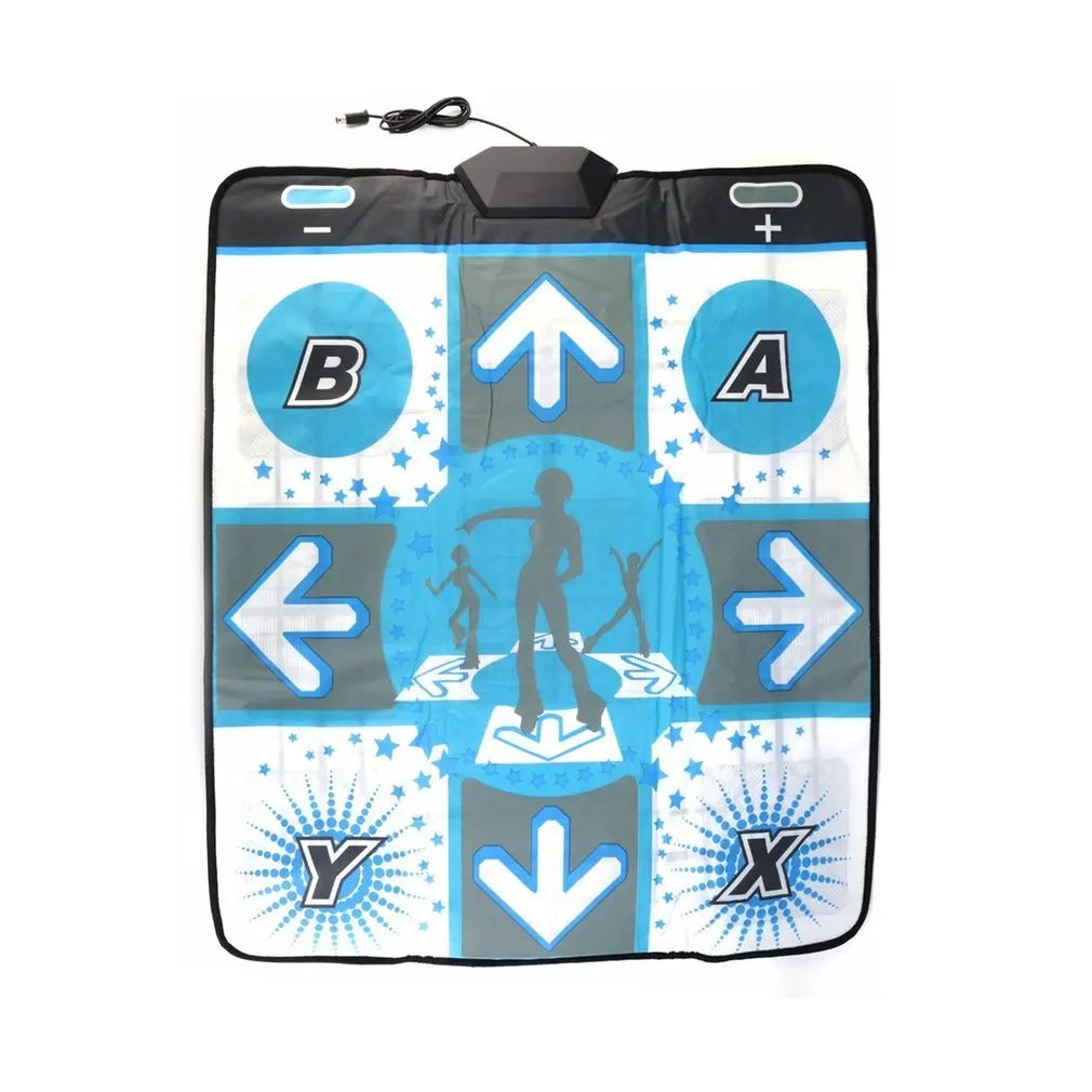 Newest Anti Slip Dance Revolution Dancing Pad Mat Dancing Step for Nintend for WII PC TV Party Game Accessories with USB
