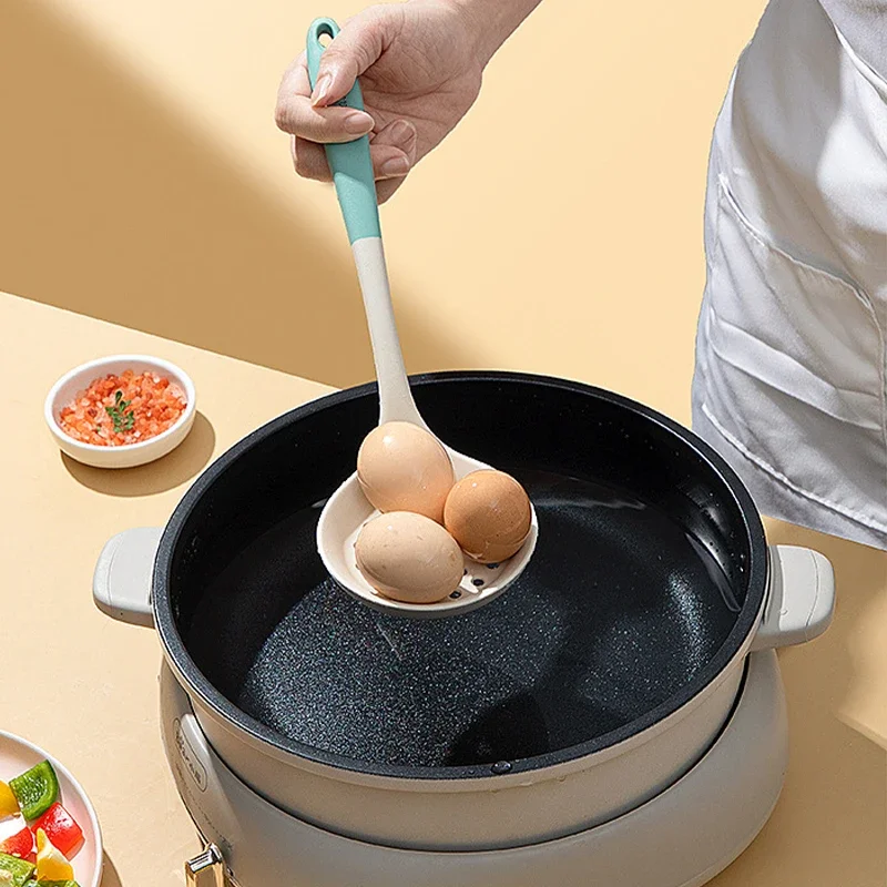 Silicone Kitchen Utensil Set with Non-Stick Pans Silicone Spatula Soup Ladle Slotted Spoon Cooking Tools for Kitchen