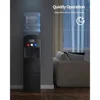 3-in-1 Water Dispenser with Ice Maker 3 or 5 Gallon Bottle Cooler 33LBS/24H Top Loading Anti-Leakage Elegant Design Energy 6