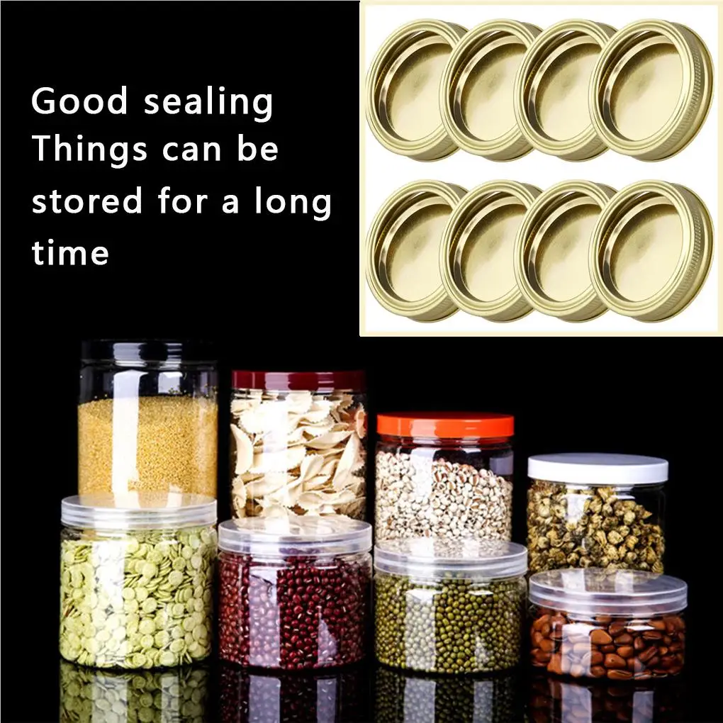 Split-Type Wide Mouth Sealing Jars Lids Canning Caps Leak Proof Seal Rings Replacement Cover 24Pcs food cover,fresh keeping cover,microwave cover,preservation cover,bowl cover