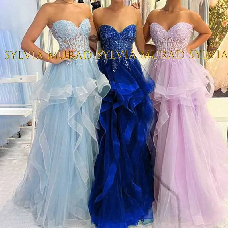 

Великолепные цветочные платья с аппликацией, платья для Quinceanera с оборками в несколько рядов, ТРАПЕЦИЕВИДНОЕ длинное милое женское платье без рукавов, женское платье для конкурса, женское платье