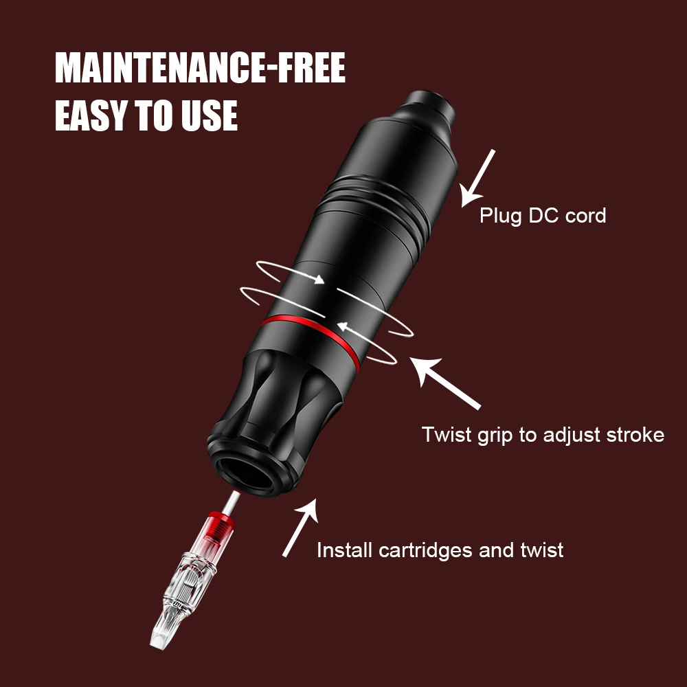 Tattoo kit tattoo supplies tattoo needles Wireless Tattoo Machine Kit Rotary Tattoo Pen Machine Set Wireless Power Supply Needles Inks for Artist Beginner