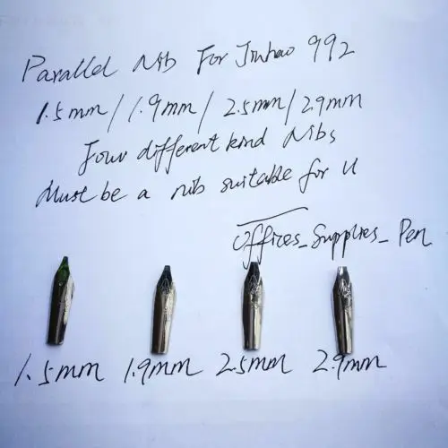 Stub italic 0.7/1.1/1.5/1.9/2.5/2.9MM Fountain Pen Nib For 992 991150 51A Ink Pen Stationery Office school supplie fountain pen fountain pen ink cartridges
