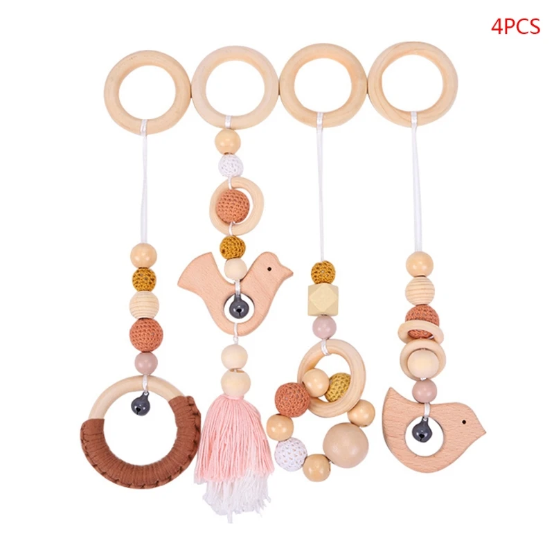 

Baby Sensory Hanging Pendants Rattle Newborn Teething Nursing Gifts
