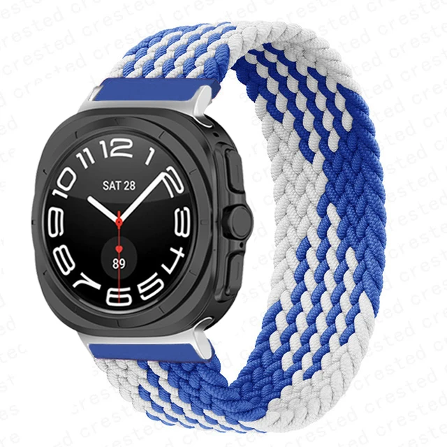 Braided Nylon Solo Loop Watch Strap - Ultra 47mm Band Accessory