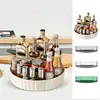 Fridge Organizer Rotating Tray 360 Degree Spinning Refrigerator Round Shelf Condiment Storage Racks For Cabinet Dining Table 5