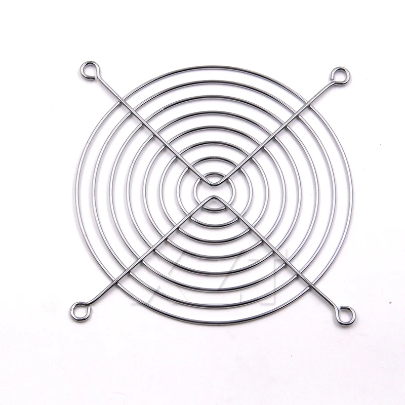 Newest PC DC Fan 120mm 12cm Silver Tone CPU Grill Protector Metal Finger Guard Accessory fan fittings