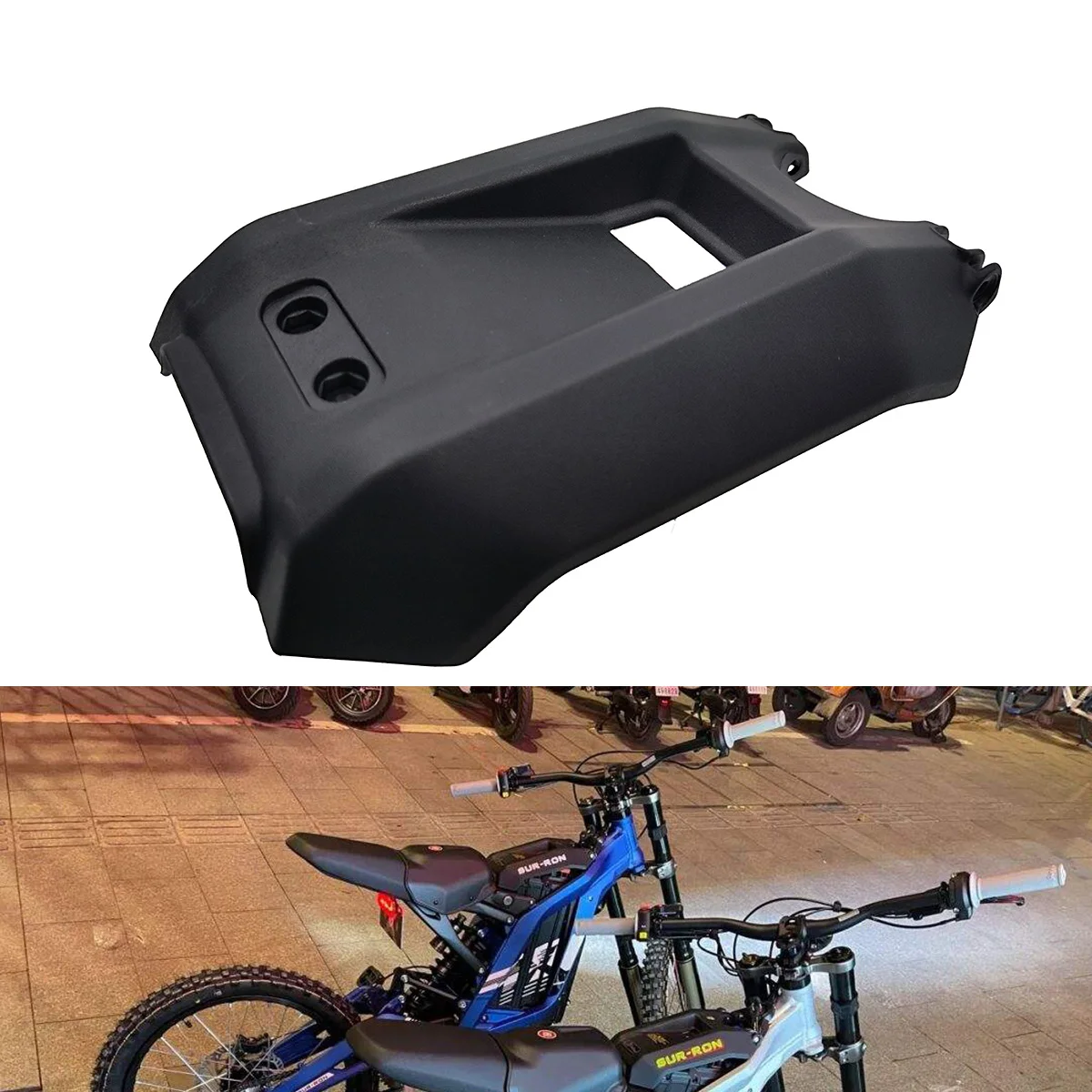 Motorcycle Battery Cover Guard Battery Compartment Protection For Sur-Ron Surron Sur Ron Light Bee S X Off-Road Electric Vehicle