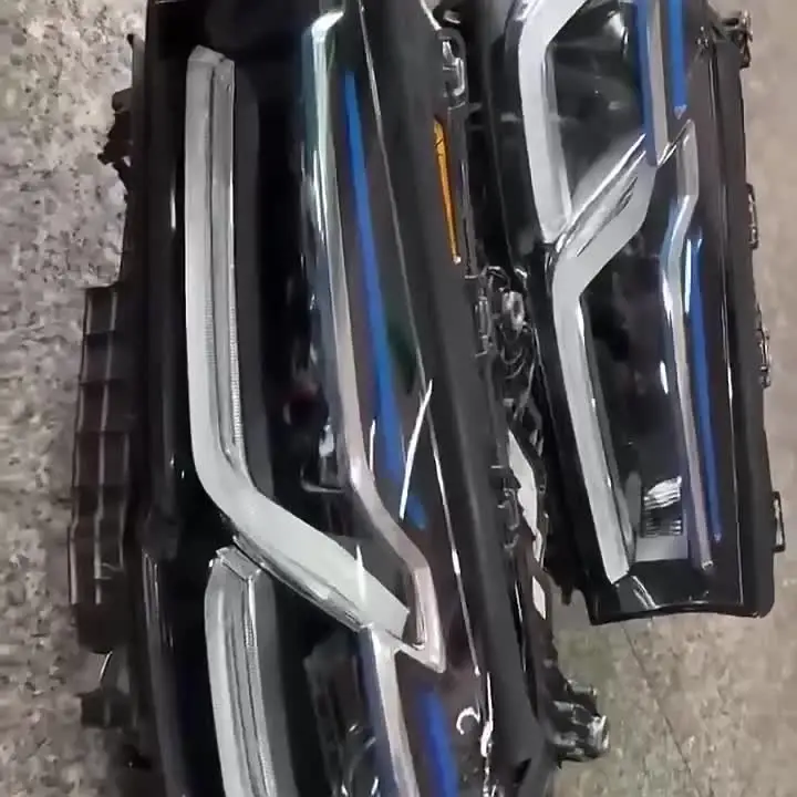 Оригинальная передняя светодиодная фара автомобиля в сборе обновление для 2016 2017