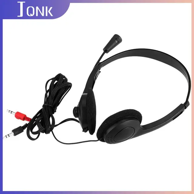 3.5mm Wired Stereo Headset Noise Cancelling Earphone with Microphone Adjustable Headband for PC Laptop Customer service mic - Image 6