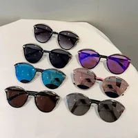 GM LUMIAS surdimensionné Vintage lunettes de soleil femmes nouvelle mode miroir extérieur nuances décontractées Ins à la mode Style coréen décor lunettes de soleil 5