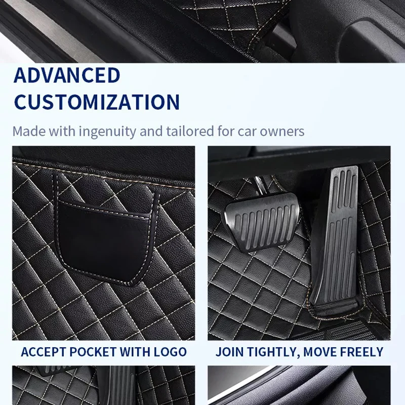 Tapis de Sol en Cuir PU pour Coffre Arrière de Voiture, Polymères  Imperméables, Anti-salissures, Adaptés à la Ford Mustang(2010-2023) -  AliExpress