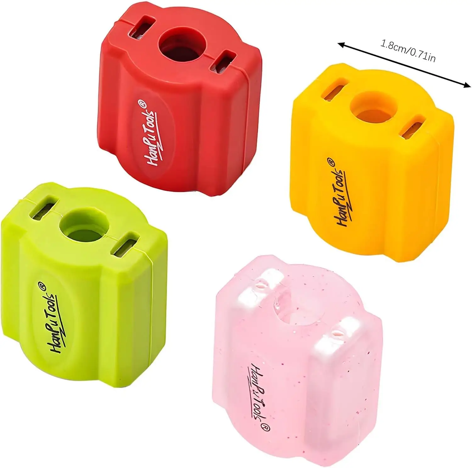 Magnetic Anti-Slip Silicone Screw Ring with Fast-acting Magnetizer/Demagnetizer Function for Screwdrivers and Power Bits