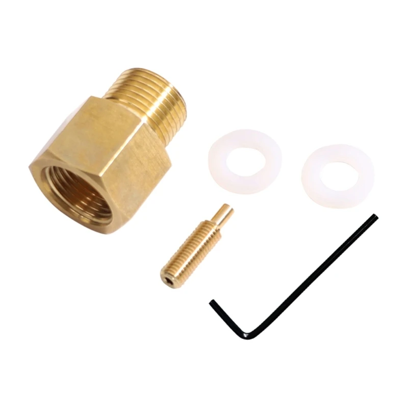 

Convenient Bottle Connector W21.8 Thread Adapter CO2 Cylinder Adapter for Bottle 20CC