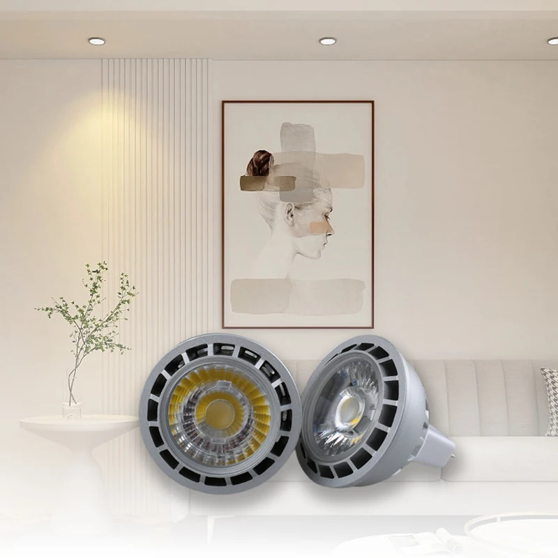 Description Picture 3 of itemNEW led GU10 GU5.3 E12 E14 B22 AC 110V/220V COB Cold white Warm White 5W LED gu5.3 lamp light Replace The Halogen Lamp