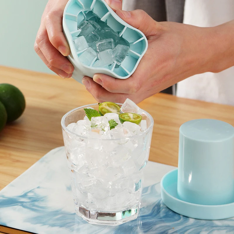 

Silicone Ice Bucket Cup Mold Ice Cube Maker Whiskey Beer Maker Ice Making Mould Quickly Freeze Ice Bucket Kitchen Bar Tools