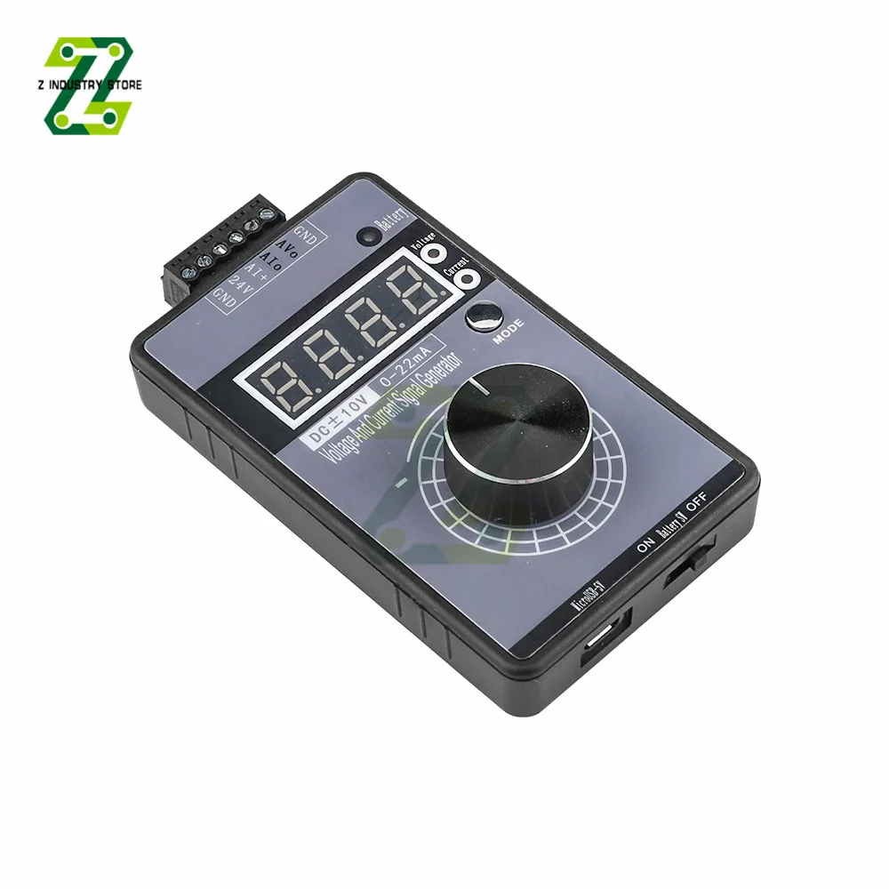 NEW Precision 4-20mA 0-10V 0-5V Signal Generator Adjustable Voltage Current Simulator Signal Calibrator 3