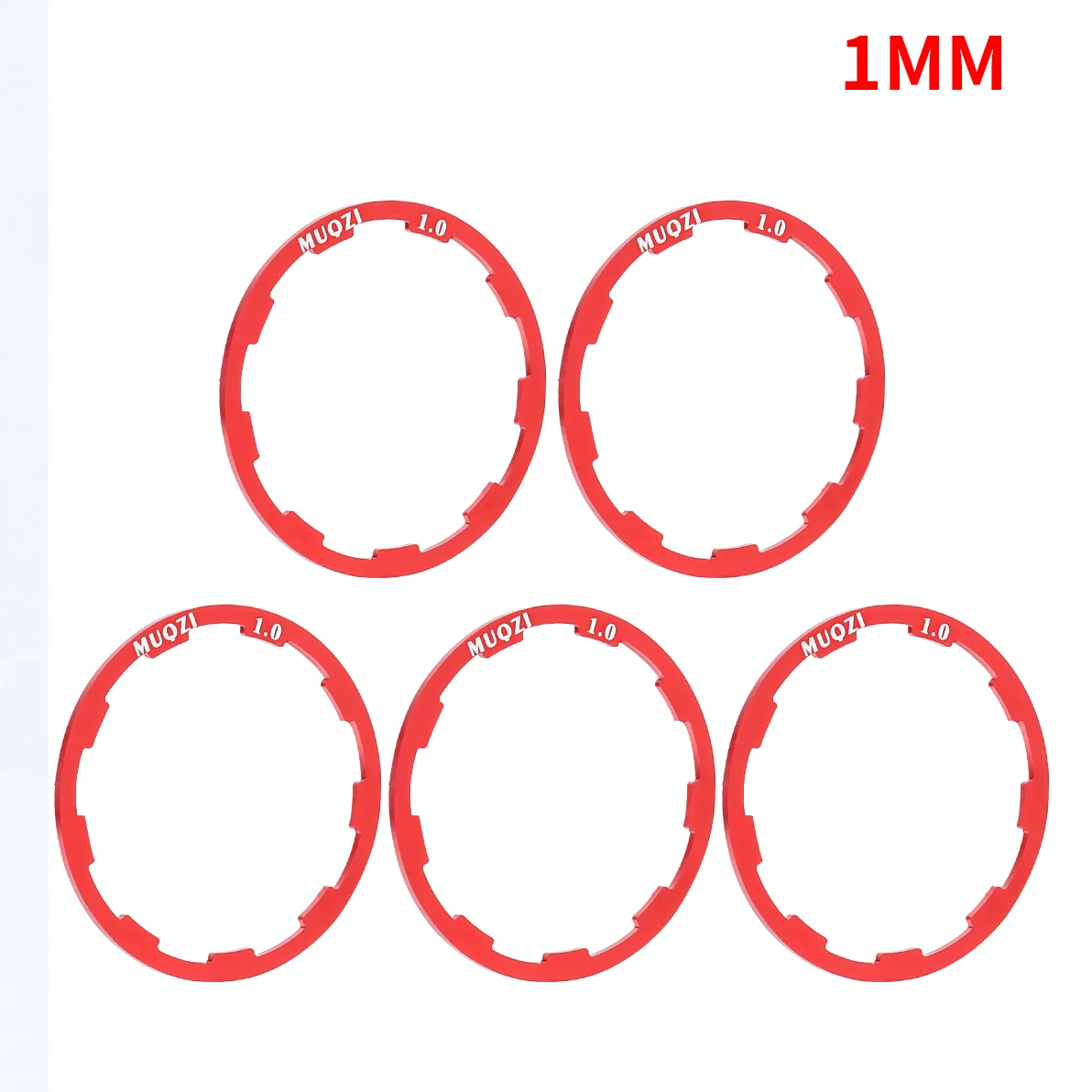 Premium Bicycle Hub Washer & Gasket Set - Multiple Thickness Options