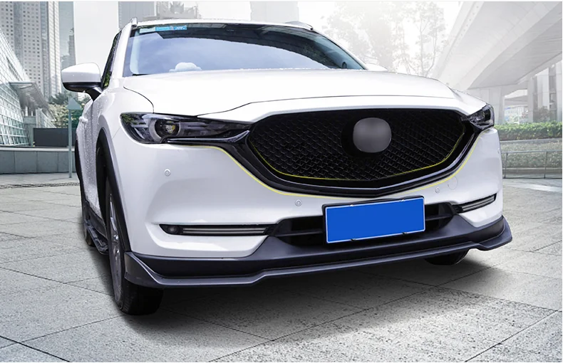 CX-8 フロントバンパー用 CX-8 バンパー メッシュグリル（ブラックタイプ）＆ブラケット