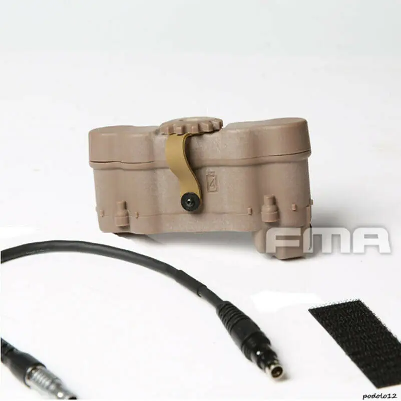 Functional FMA NVG night vision device GPNVG18 Battery Case Box With 21cm Real Wire