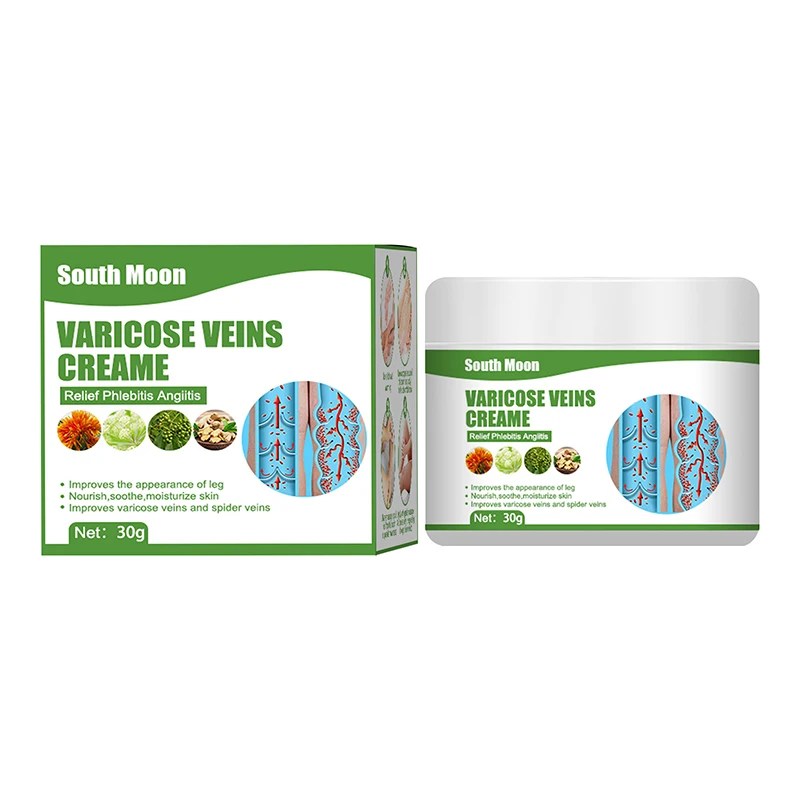 

350ml Varicose Vein Ointment Relieve Pain Herbal Antibacterial Safflower Cream