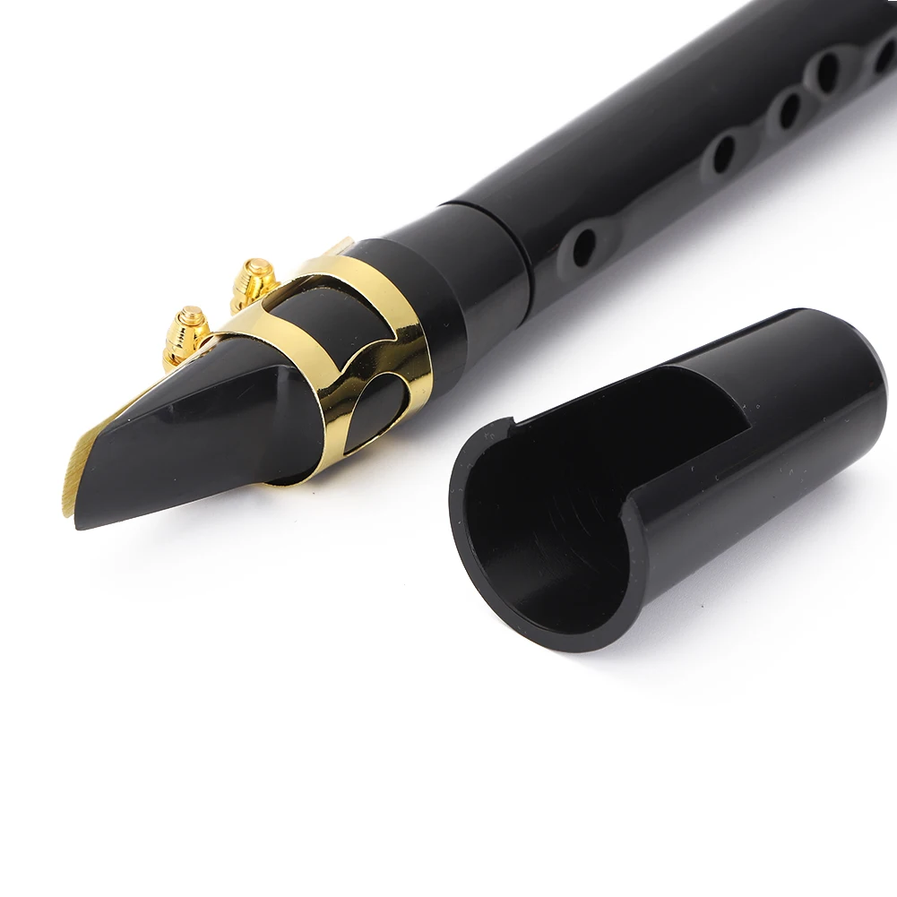 8-hole Mini Pocket Saxophone with Accessories Set Professional Saxophone for Beginner Music Lover Woodwind Instrument
