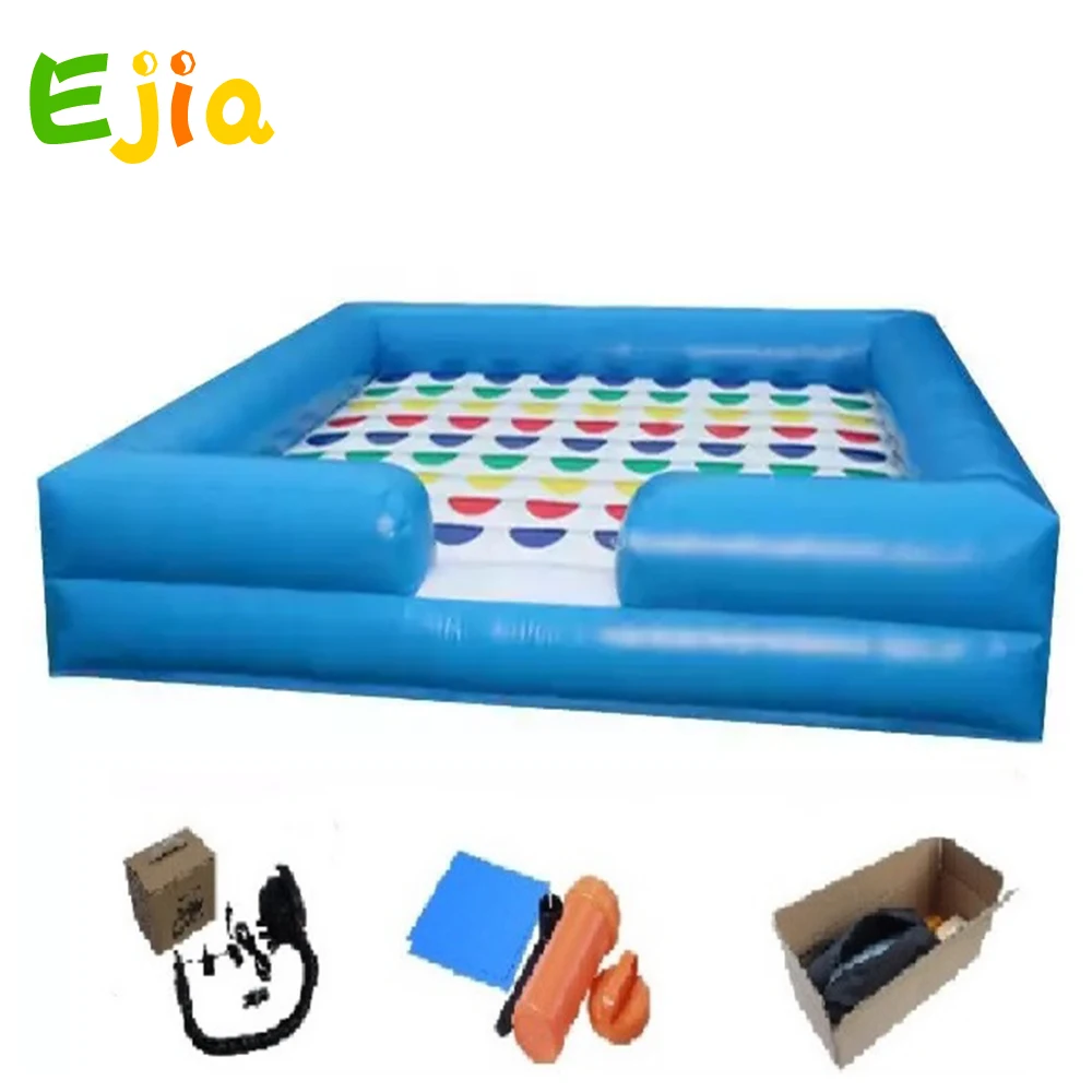 Kids Adult Giant Inflatable Twister Game Inflatable Twister Mattress Game For Indoor Outdoor  Sports Games