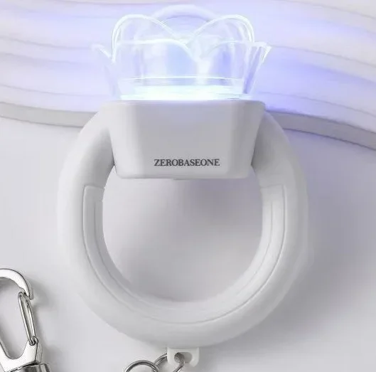 KPOP Lightstick Night Light Keychain Respondent Lollipop Hand Lamp Concert Light Stick Lamp Keyring Fans Collection