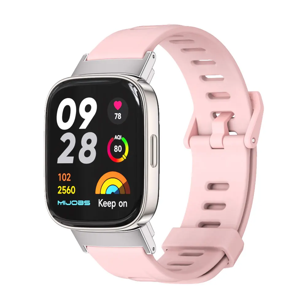 Silicone Wristband Strap for Smartwatch - Global Version, Durable Smart Bracelet Accessory