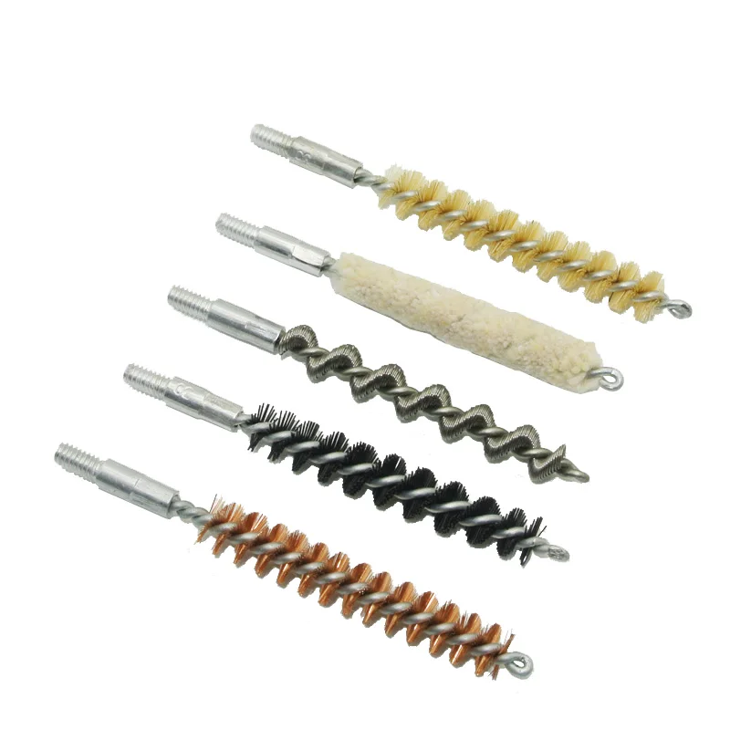 Green World .22cal/5.56mm .30cal/7.62mm .357cal/9mm Gun Clean Brush Kit Rifle Cleaning Kit Gun Cleaning Kit