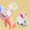 Children RC Car Mini Watch Toys With LED Lights 2.4GHz RC Car Toy Watch Rabbit Crab Racing Toys RC Car Girls Boys Birthday Gift 3