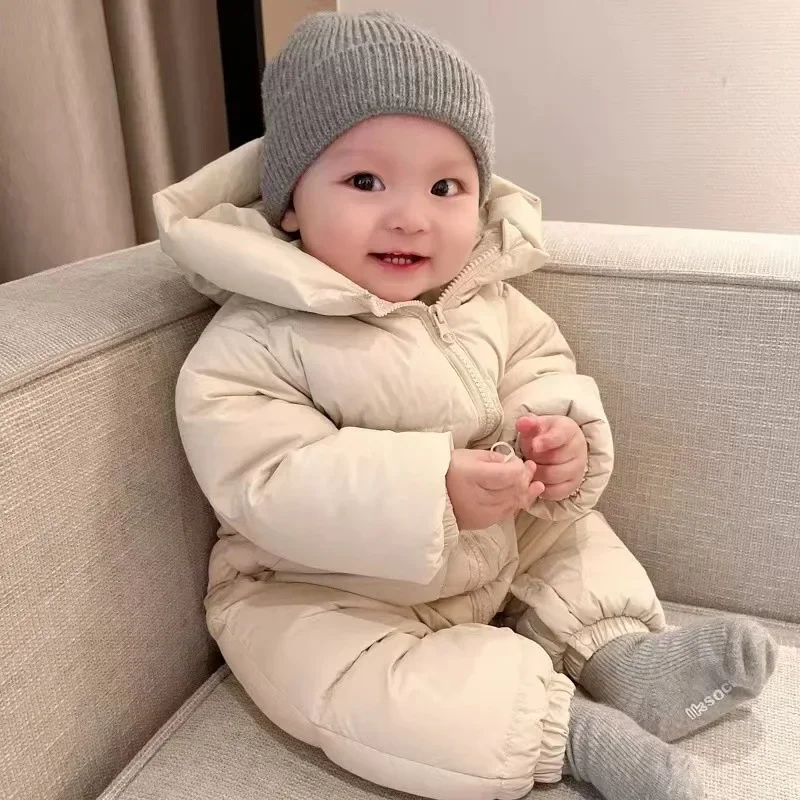 Newborns Boys Costume Babie Girl Clothing Children Clothes Autume Baby Rompers Overall Outwears Jumpsuits Winter Coats Warm Kids