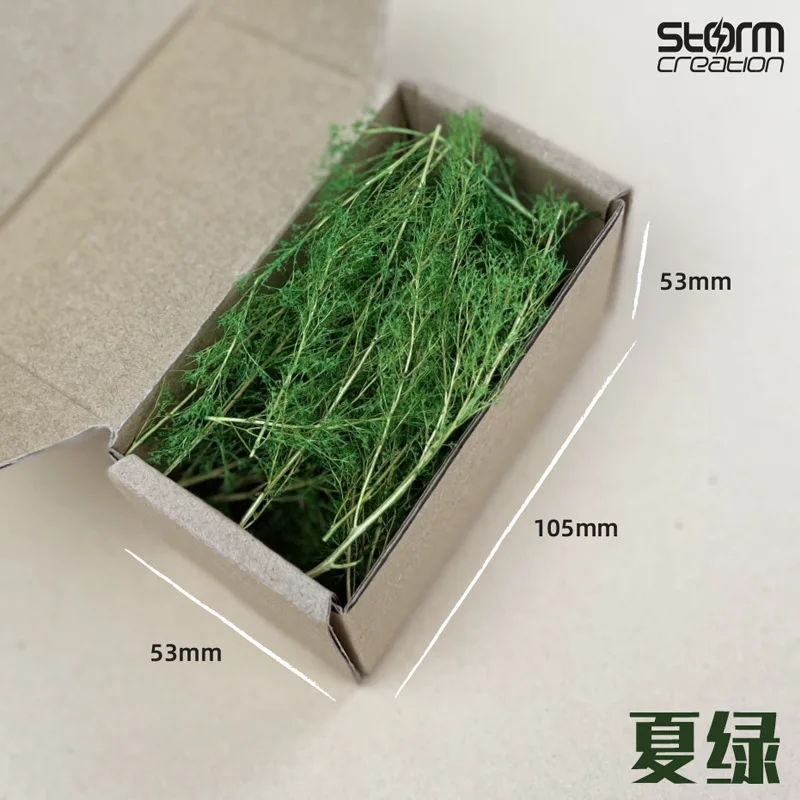 Simulation Dry Grass Model Diy Scene Materials For Making Military Sand Table/Train Railway Layout Diorama Kits 1Box 3