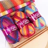 Duan Dyed Acrylic Wool Yarn Four Strand DIY Woven Knitting Sweater Sock Scarf Colorful Crochet Yarn Sewing 1