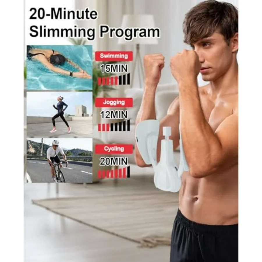 Inner Thigh Exerciser for Women, Adjustable Pelvic Floor Muscle Exercise Devices, Arm Workout for Men and Women, 360° Hand-Crank