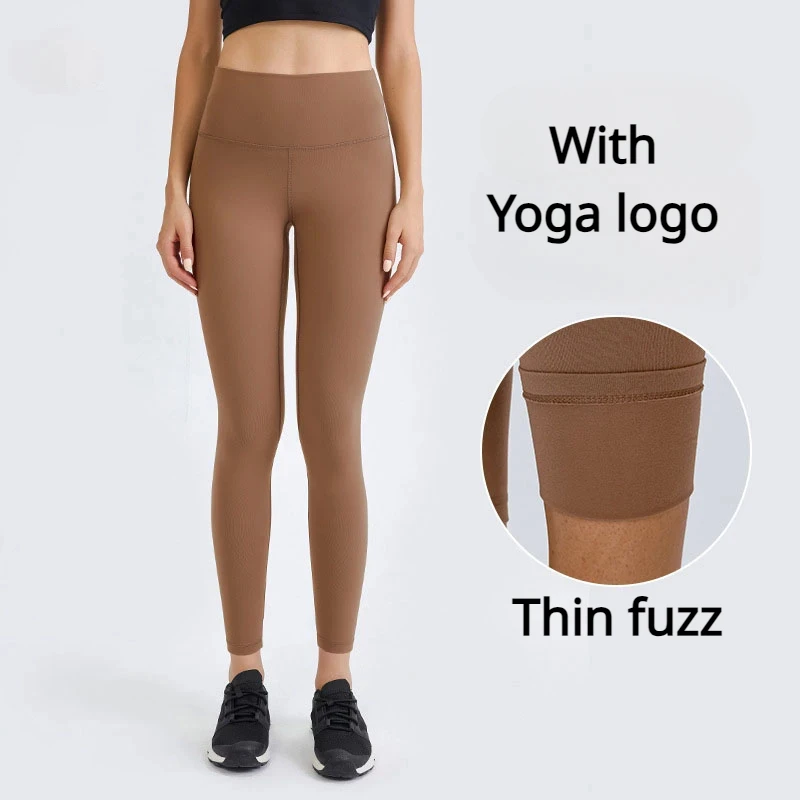 

Yoga Pants for Women Thin Fuzz Training Tights Warm Tight Height Waist Lift Hip Leggings Fitness Women Outdoor Running Gym Pants