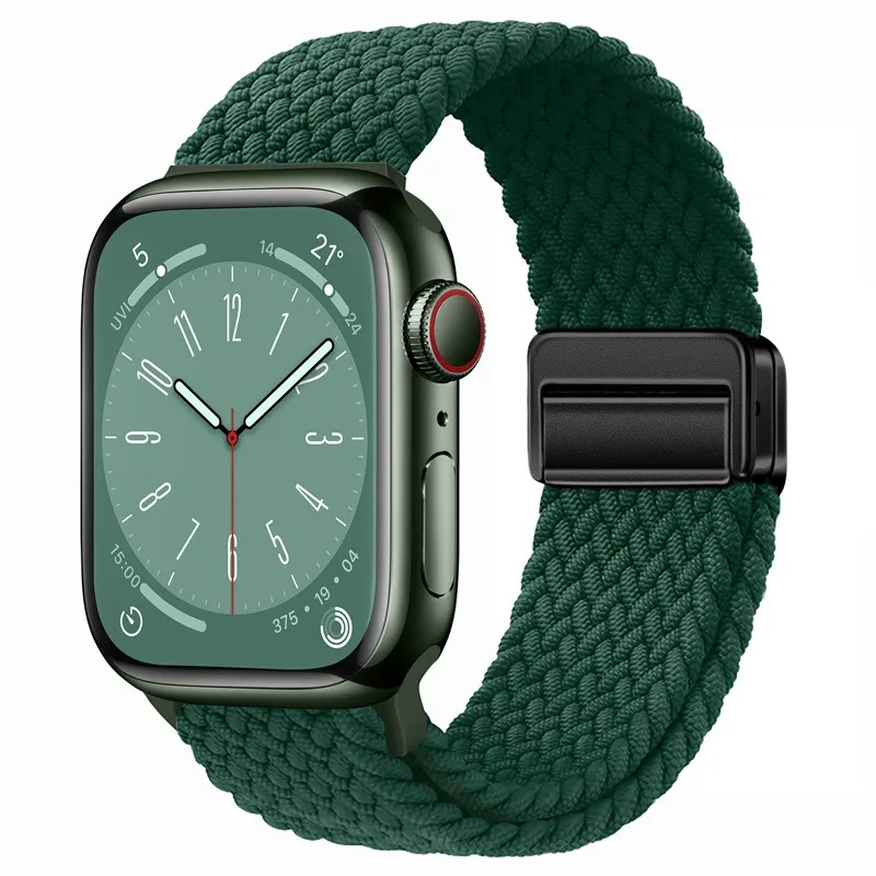 Elegant Braided Magnetic Nylon Bracelet