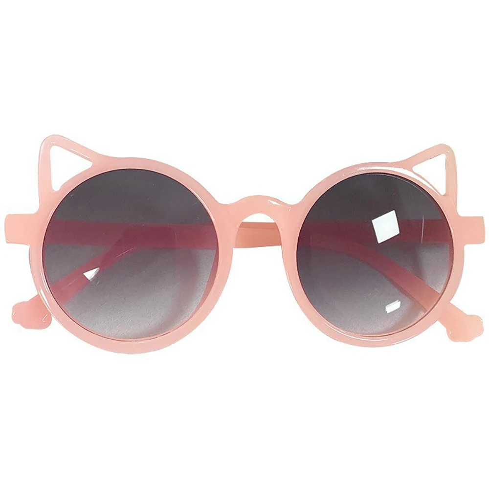 Kids fashion cat ear sunglasses Kids decorative glasses Cute baby sunglasses