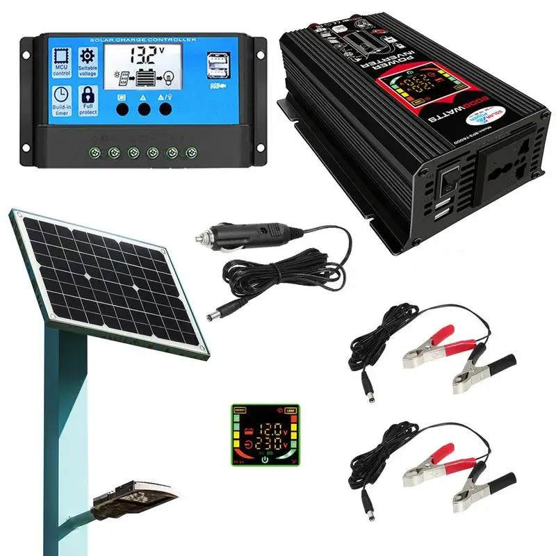 

Portable Power Station Kit Solar Panel Kit For RV Off Grid With Battery And Inverter Complete Solar Panel Kit With Solar