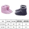 Useful Plush Comfortable USB Charging Foot Warmer Shoes Warm Foot Electric Heated Shoes Winter Warming Slipper 6