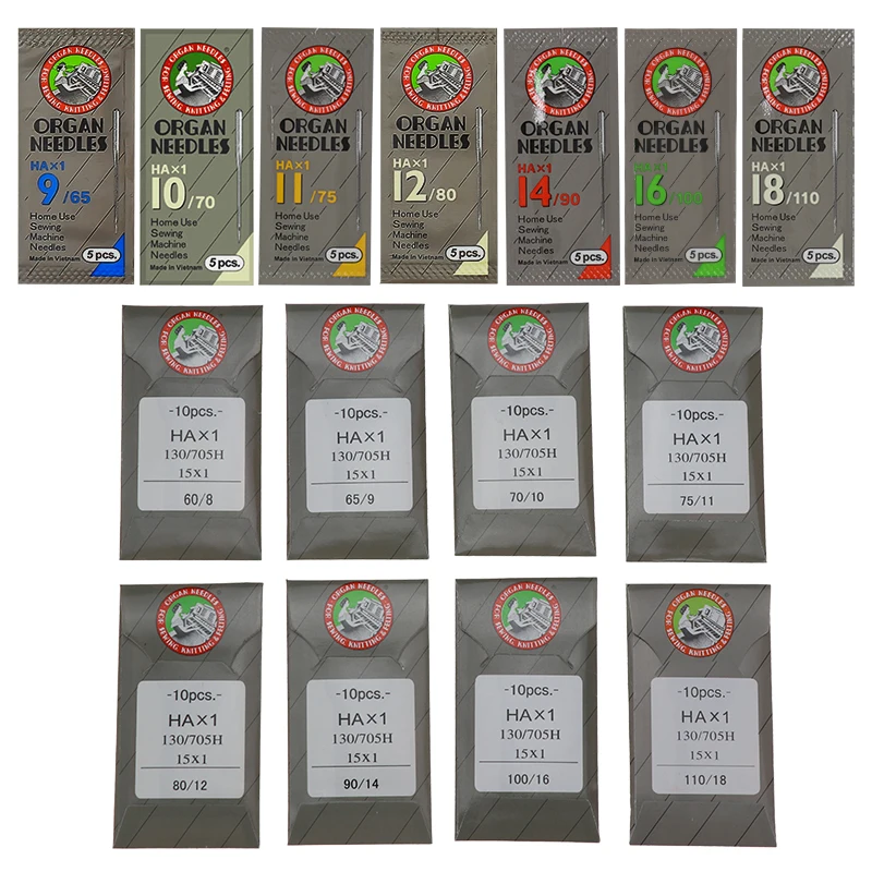 90/14 HA*1 Sewing Needles Japan ORGAN House Sewing Machine Needles for JUKI  DDL-555 SINGER BROTHER Sewing Needles - Price history & Review, AliExpress  Seller - Small Commodity Retailer